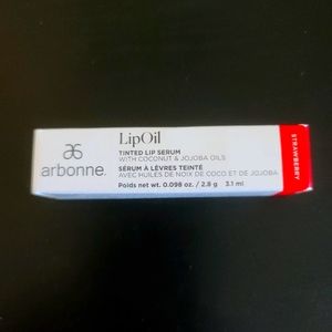 Arbonne lip oil strawberry